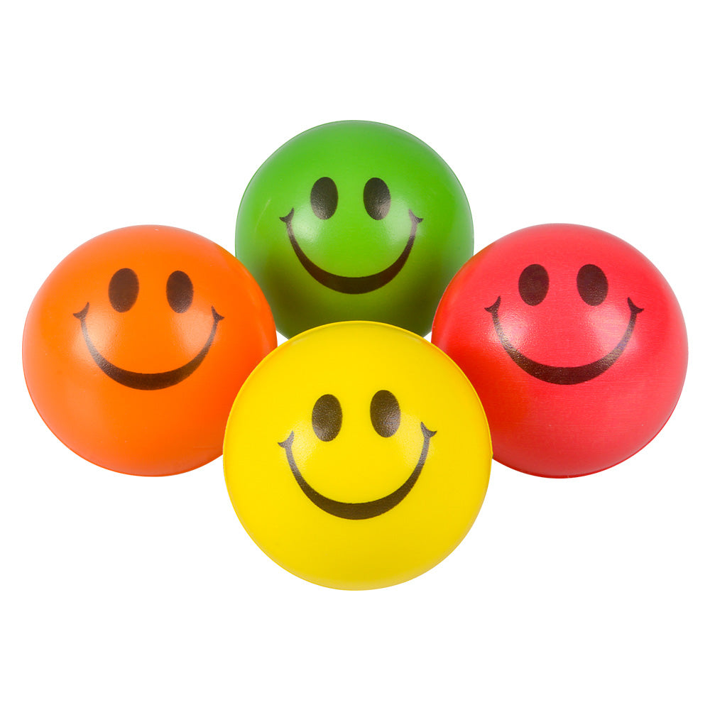 Smiley Face Stress Ball (1 DZ)