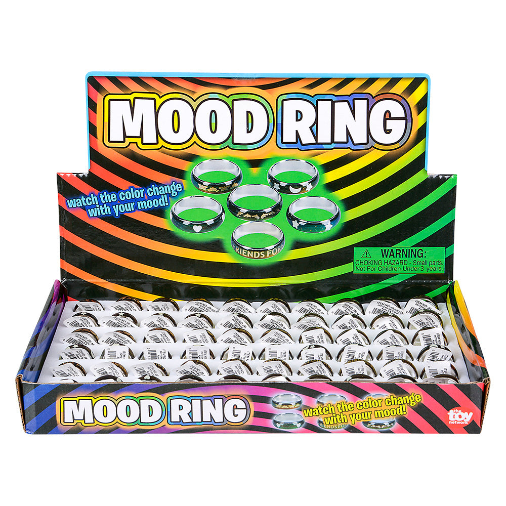 Mood Rings Patterned (60 PC Box)