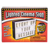 LED Lighted Cinema Box 6"