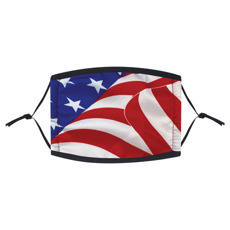 Patriotic Face Mask Adult Size (1 DZ)