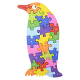 Wooden Penguin Letter Puzzle
