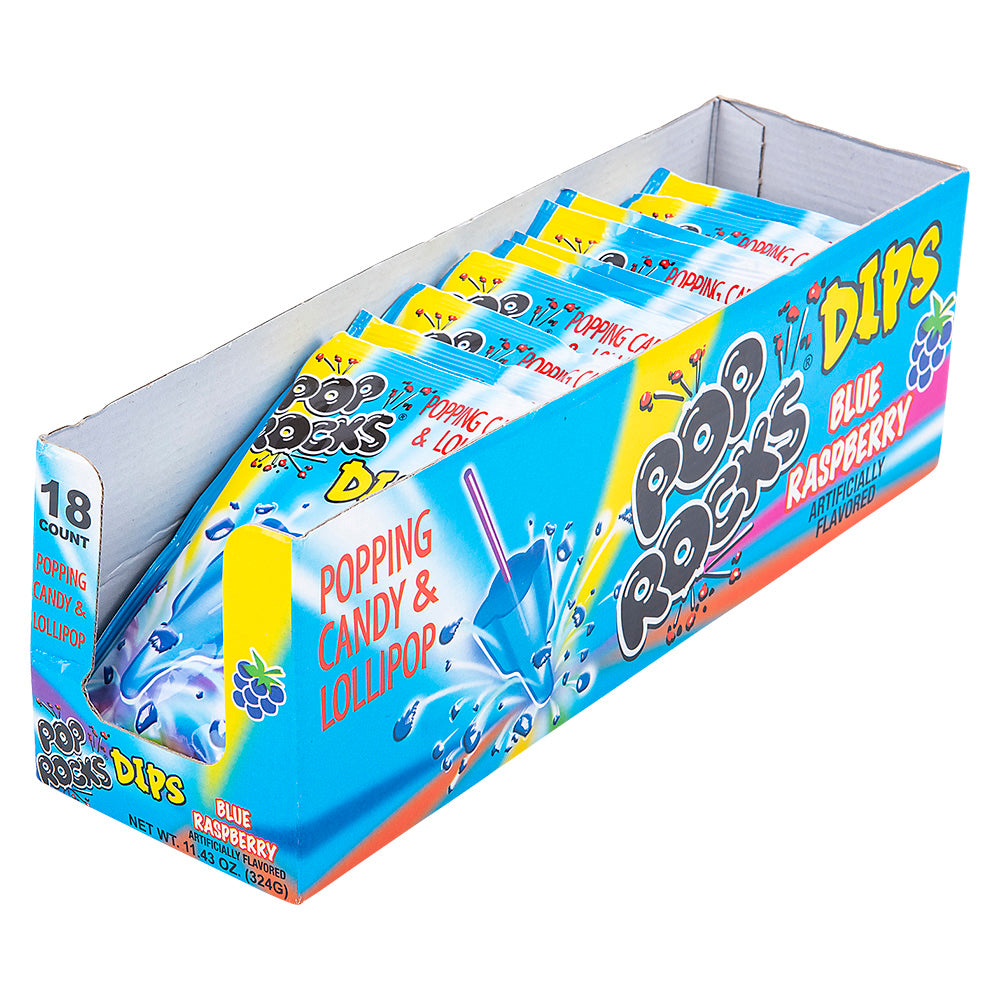 Pop Rocks Dips Blue Raspberry (1 Box)