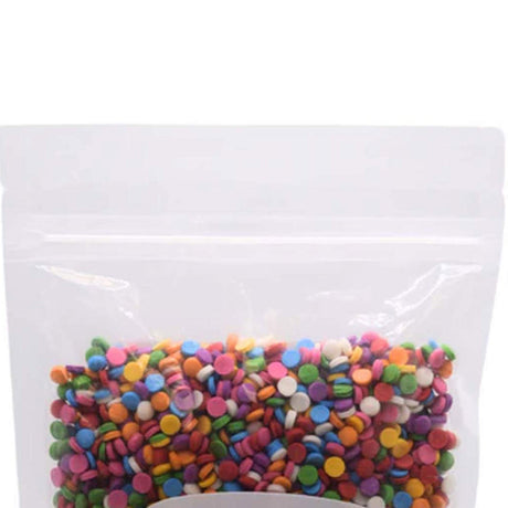 Edible Sequins Confetti Shapes Eight Polished Colors