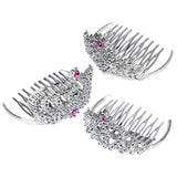 Mini Tiara Hair Comb (1 DZ)