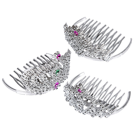Mini Tiara Hair Comb (1 DZ)