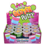 Glitter Putty 3" Tri Color (12 PC Display)