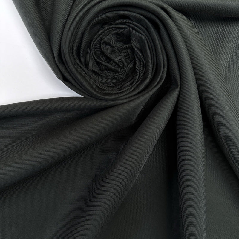 Cotton Twill Black Green