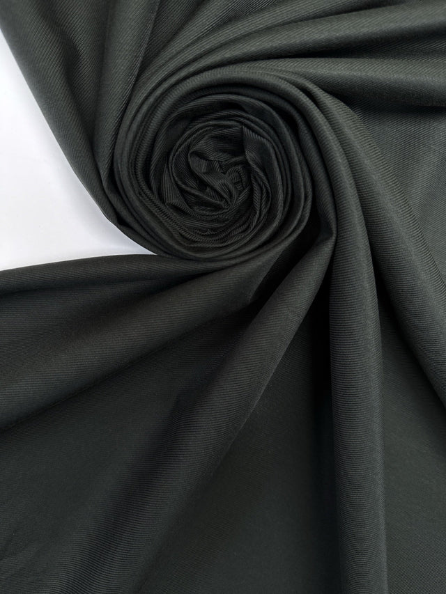 Cotton Twill Black Green