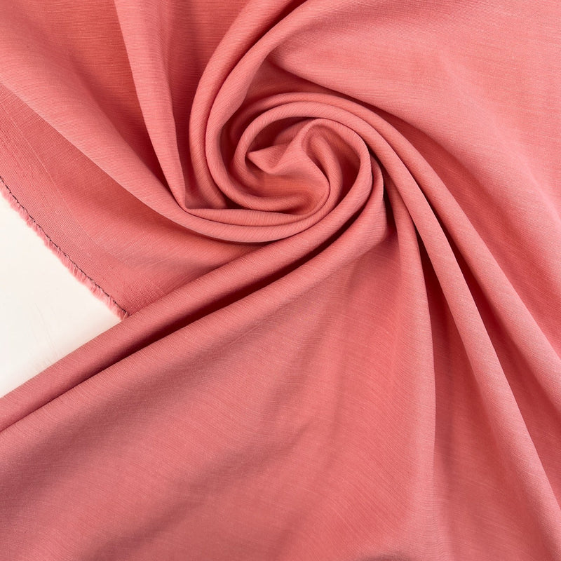 Tencel Rep Weave Fabric Pink