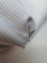 Cotton Jacquard Fabric White Shades