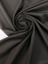 Wool Jacquard Black Fabric