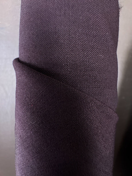 Wool Blend Tweed Checked Red Purple Blue
