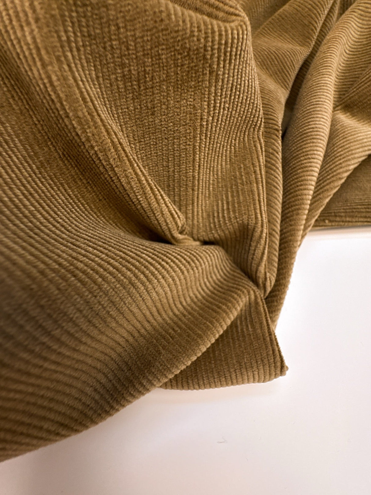 Cotton Ribbed Corduroy Green