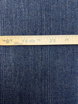 Italian Melange Striped Wool Fabric