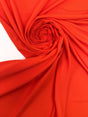 Viscose Elastane Knitted Fabric Orange