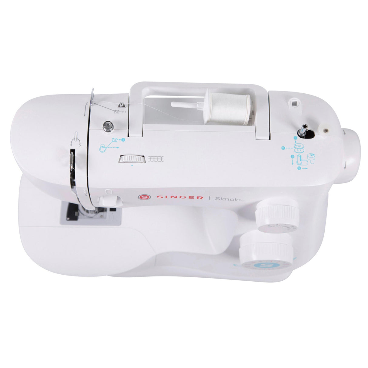 Singer Simple 3337 Sewing Machine - Modern Design, 108 Stitch Applications (1 Unit)