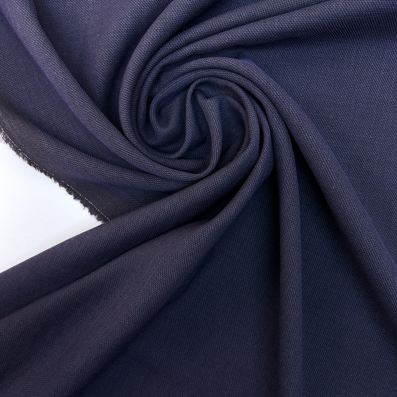 Wool Twill Purple Blue Shades
