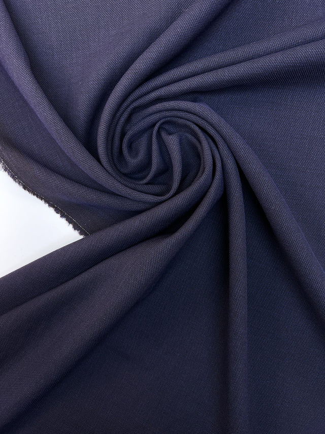 Wool Twill Purple Blue Shades