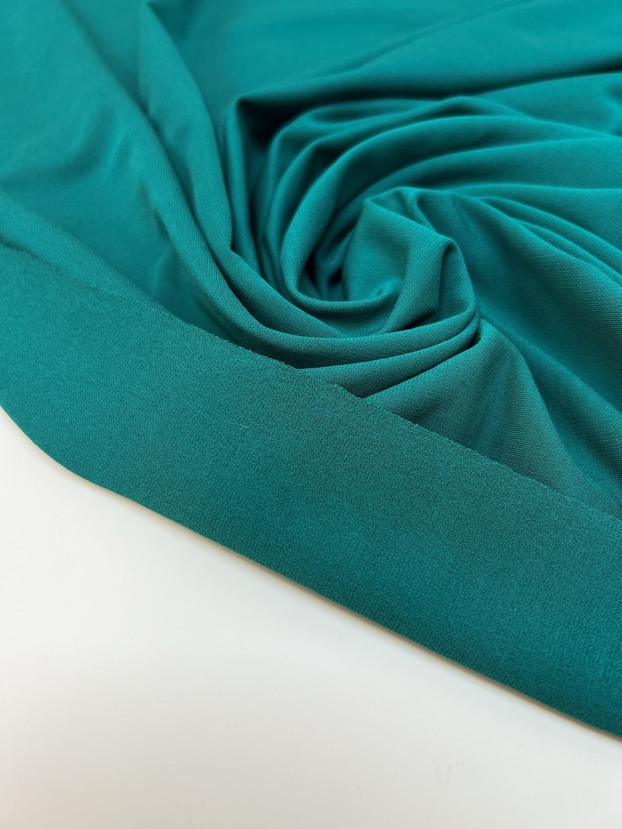 Viscose Stretch Knitted Fabric Green Blue