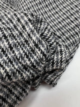 Wool Tweed White Shade Fabric