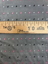 Viscose Jacquard Gray Pink Fabric