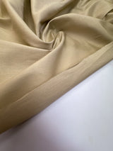 Viscose Elastane Woven Beige Stretch Fabric