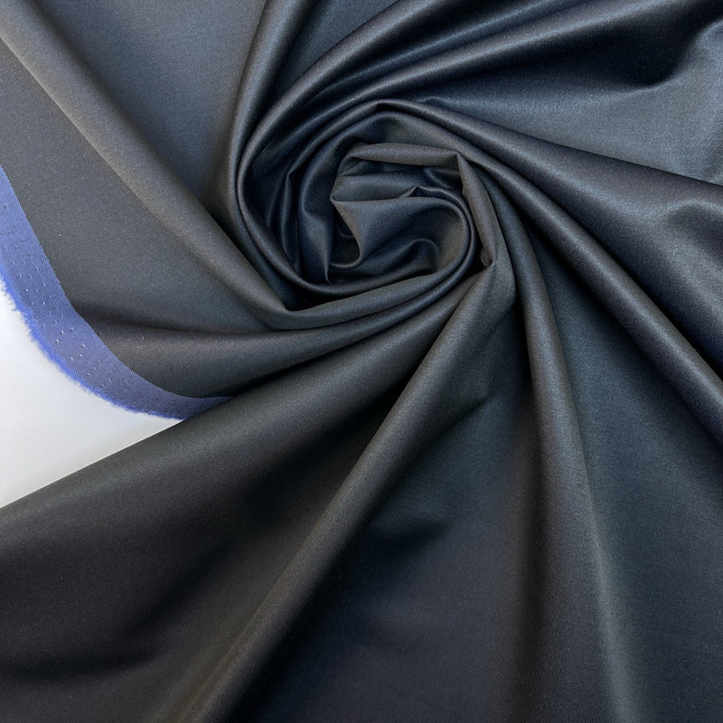 Wool Twill Fabric Blue Shade