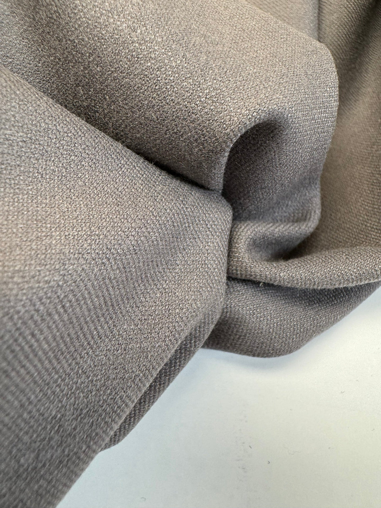 Polyester Viscose Stretch Knit Gray