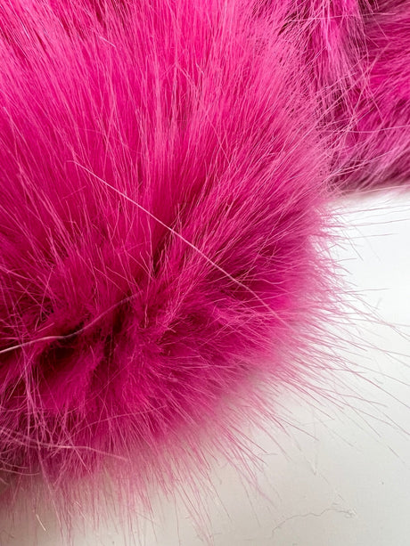 Faux Fur Acrylic Pink Shades
