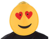 Smiling Hearts Emoji Mask