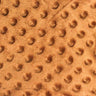 Minky Dimple Dot Faux Fur Fabric - 100 Percent Polyester, Embossed Dimple Dot, 60" Width (1 Yard)