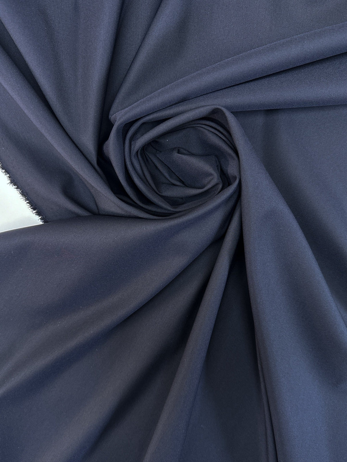 Purple Wool Polyamide Silk Twill