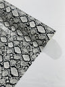 Calico Faux Snake Vinyl Fabric - 54" Width, Textured Snake Print (1 Yard)