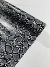 Calico Faux Snake Vinyl Fabric - 54" Width, Textured Snake Print (1 Yard)