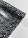 Calico Faux Snake Vinyl Fabric - 54" Width, Textured Snake Print (1 Yard)