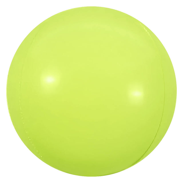 Plastic Balloon 3D Sphere Kiwi Green