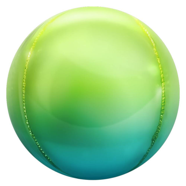 Foil Balloon 3D Sphere Metallic Ombre