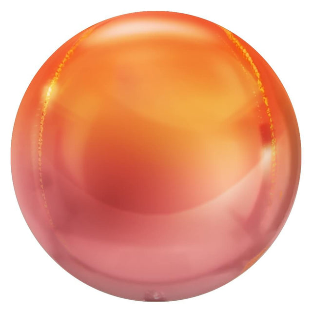 Foil Balloon 3D Sphere Metallic Ombre