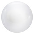 Foil Balloon 3D Sphere Metallic White