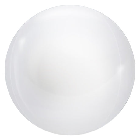 Foil Balloon 3D Sphere Metallic White