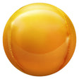 Foil Balloon 3D Sphere Ombre Goldenrod