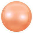 Foil Balloon 3D Sphere Satin Pearl Peach