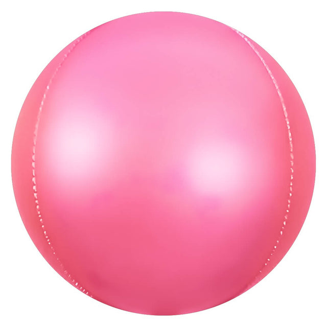 Foil Balloon 3D Sphere Satin Pearl Pink