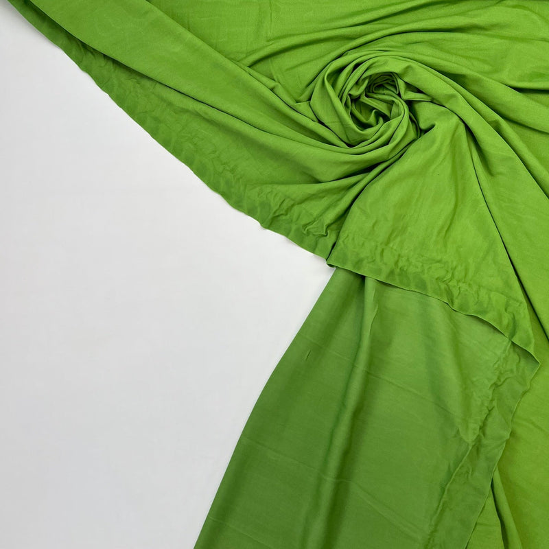 Viscose Elastane Knit Sportswear Fabric Green