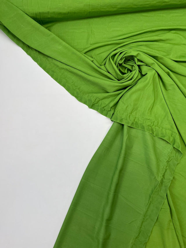Viscose Elastane Knit Sportswear Fabric Green