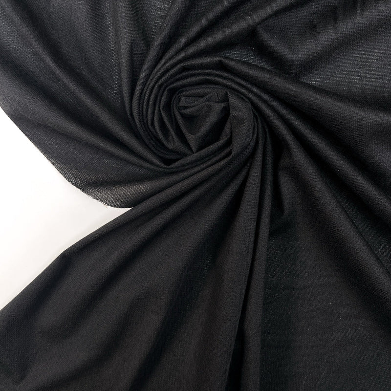 Polyamide Interlining Fabric Black