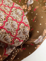 Acrylic Twill Floral Multicolour