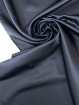 Blue Polyester Sateen