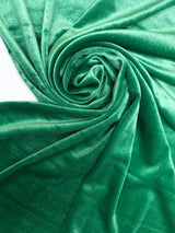 Polyamide Elastane Velour Green Shade