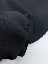 Viscose Crepe Woven Blue Black Stretch